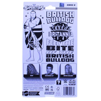 WWE Superstars British Bulldog Leerverpackung Mattel | Hoppla-Stuff